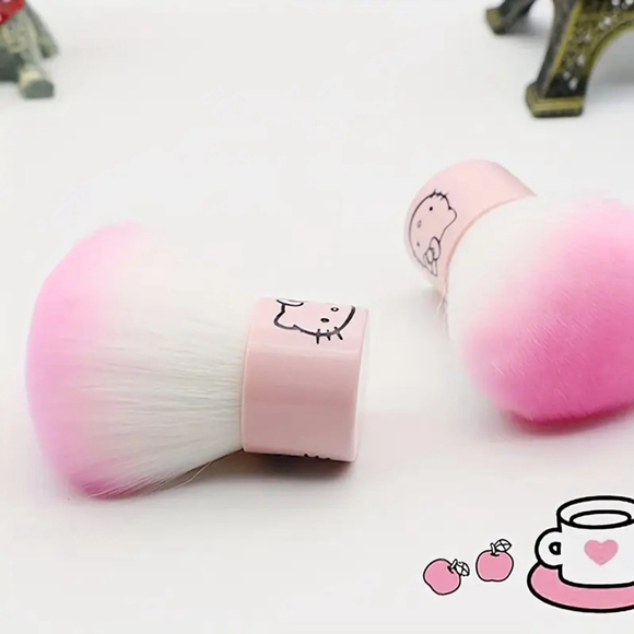 Pink Hello Kitty Nail Brush 2.3" - Picture 3 of 4